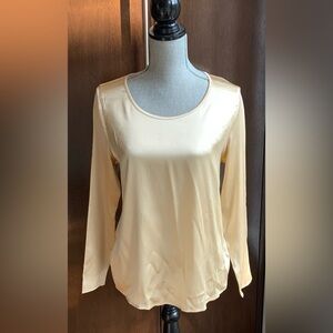 FALCONERI Silk Crewneck Blouse